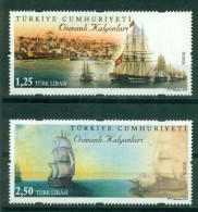 AC - TURKEY STAMP - OTTOMAN GALIONS SHIPS MNH 10 SEPTEMBER 2014 - Ongebruikt