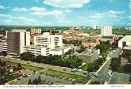 EDMONTON, ALBERTA, ARCHITECTURE, UNIVERSITY, CARS, CANADA, POSTCARD - Edmonton