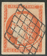 No 5a, Orange Vif. - TB - 1849-1850 Ceres