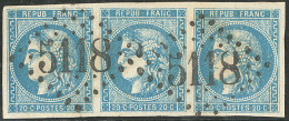 Yokohama. No 46B Bande De Trois, Obl Gc 5118, Superbe - 1849-1876: Période Classique