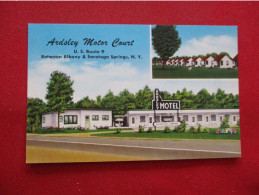 Ardsley Motor Court.   Saratoga Springs  New York   .    Ref 6314 - Saratoga Springs