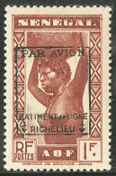 ** Richelieu. Sur Sénégal. Nos 6, 7* (quasiment **). - TB - Military Airmail