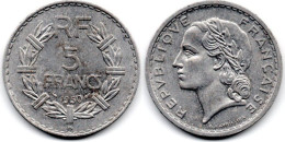 MA 30509  / France - Frankreich 5 Francs 1950 B TTB+ - 5 Francs