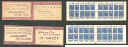 ** No 257-C3, 2 Carnets De 20t, S.166 Et Dijon. - TB - Andere & Zonder Classificatie