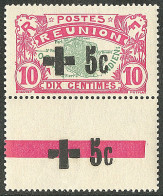 * No 80c, Bdf Avec Surcharge Répétée, Gomme Coloniale. - TB - Andere & Zonder Classificatie