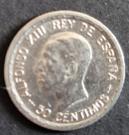 Monnaie, Espagne, Alfonso XIII, 50 Centimos, 1926, Madrid, TTB+, - 50 Centiemen