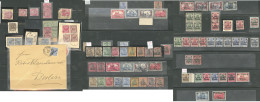 CHINE. Bureaux Allemands. Collection. 1898-1913 (Poste), Valeurs Et Séries Diverses Dont Doubles, Multiples, Obl Diverse - China (kantoren)