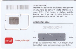 BOSNIA - Mtel Mobile GSM, Mint - Bosnie