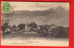 XZL-26  Versoix Et Le Jura. Charnaux 5237. Circ. 1908 - Versoix