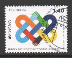 Luxemburg 2023 Yv 2280, Europa Cept, Gestempeld - Usados