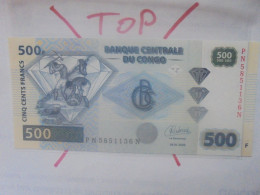 CONGO 500 FRANCS 2002 NEUF (B.32) - République Démocratique Du Congo & Zaïre