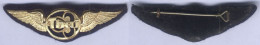 Insigne Thaï Airways - Personnel Navigant - Crew Badges