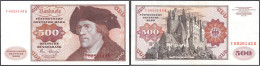 500 Deutsche Mark 2.1.1980. Serie V/R. III. Rosenberg 290a. Grabowski. BRD-34a. Pick 35c. - Sonstige & Ohne Zuordnung