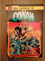 CONAN Le Barbare Album N° 1 -- L'oracle D'ophir . La Tigresse De La Cote Noire 1980 ÉDITION ARTIMA  Marvel  Color BIEN + - Conan