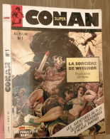 CONAN Le Barbare Album N° 1- 1 L'anneau De Rhax 2 La Sorcière De Widnsor 3 La Foret Ténébreuse MON JOURNAL MARVEL 1985 - Conan