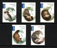 Australia 2013 Bush Babies  Set Of 5 MNH - Ongebruikt