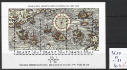 ISLANDE BF 10 ** Côte 13 € - Blocks & Kleinbögen