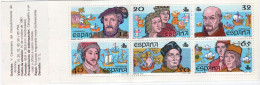 F1583 - ESPANA ESPAGNE Yv N°2533 ** CARNET DECOUVERT DE L'AMERIQUE - Postzegelboekjes