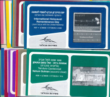 ISRAEL 2008 COMPLETE YEAR SET OF POSTAL SERVICE BULLETINS - MINT - Brieven En Documenten