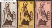 POLAND SOLIDARNOSC MARY MOTHER OF JESUS OUR PROTECTOR & POLISH EAGLE (SOLID0172A/0644) Christianity Religions Birds - Vignettes Solidarnosc