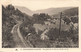 FRANCE - Niederbronn Les Bains - Vue Générale Et Voie De Fer - Carte Postale Ancienne - Niederbronn Les Bains