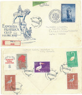 CIP 15 - 158b CLUJ - International REGISTERED Cover - Used - 1958 - Covers & Documents