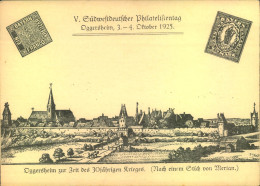 19245 Privatganzsachenkarte "V. Südwestdeutscher Philatelistentag" Wertstempel 3 Pf. Rgeinlandarte - Cartes Postales