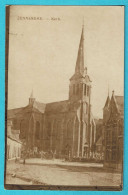 * Zonnebeke (bij Ieper - West Vlaanderen) * (carte Photo) Kerk, église, Church, Kirche, Cimetière, Unique, Old, Rare - Zonnebeke