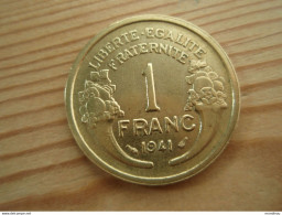 1 Franc 1941 F.219 MORLON - Bronze-alu - 1 Franc
