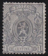 Belgie  .   OBP    .    23-A        .    (*)    .  Ongebruikt Zonder Gom     .   /   .    Neuf Sans Gomme - 1866-1867 Coat Of Arms
