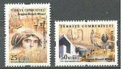 2015 TURKEY OFFICIAL STAMPS - ZEUGMA MOSAIC MUSEUM MNH ** - Dienstzegels