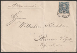 Cover - Lisboa To Planen, Allemanha (Germany) -|- Postmark - Lisboa. 1902 - Lettres & Documents