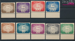 Israel P12-P20 Mit Tab (kompl.Ausg.) Postfrisch 1952 Emblem Der Post (10326295 - Neufs (avec Tabs)