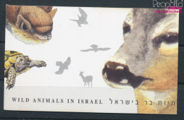 Israel 1612-1615 MH (kompl.Ausg.) Markenheftchen Postfrisch 2001 Bedrohte Tierarten (10326284 - Ungebraucht (ohne Tabs)