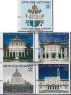 Vatikanstadt ATM1-ATM5 (complete Issue) Unmounted Mint / Never Hinged 2001 Automatenmarken - Ungebraucht