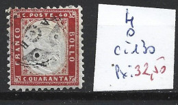 ITALIE 4 Oblitéré Côte 130 € - Used