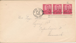 Canal Zone FDC Theodore Roosevelt 27-10-1949 - Canal Zone