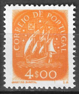 Portugal 1948-1949 Ancient Sailing Vessel Caravela MVLH AFINSA N#702 CAT VALUE 90€ - Unused Stamps