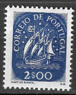 PORTUGAL - 1948-1949- Caravela. Novos Valores E Cores. 2$00 * MVLH Afinsa Nº 701 - Neufs