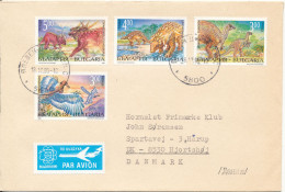 Bulgaria Cover Sent Air Mail To Denmark 18-10-1995 Topic Stamps - Cartas & Documentos