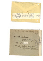 SP1088I) VERIFICATO CENSURA GEOFFNET FORI DA ARCHIVIO N.2 BUSTE TIMBRO CENSURA POSTALE REICH - Other & Unclassified