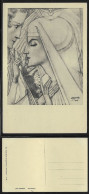 Netherlands. Jan Toorop - Dutch-Indonesian Painter. Annunciation – Annunciatie. Artist Postcard - Toorop, Jan