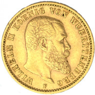 Allemagne-Royaume De Wurtemberg 20 Mark Guillaume II 1897 Stuttgart - 5, 10 & 20 Mark Gold