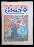 Illustré Catholique Des Fillettes, Hebdomadaire, 11 Novembre 1951, N° 258,  Frais Fr 2.25 E - Bernadette