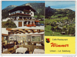 UNKEN - Café - Restaurant WIMMER; Mehrbildkarte - Unken