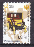 Montenegro 2013 Europa CEPT Postal Vehicles Cars MNH - 2013