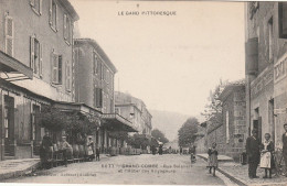 GRAND-COMBE   Hotel Des Voyageurs   Rue Salavert Edit ARTIGE Fils  AUBENAS - La Grand-Combe