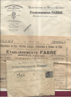 310124 - MONTEUX Ets FABRE Enveloppe Voyagée 1931 Tarif Artifice Chandelle PYROTECHNIE Et Conditions Commandes - Monteux