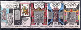 TCHECOSLOVAQUIE /   N°1631 à 1632  OBLITERES Jeux Olympiques De Mexico - Gebraucht