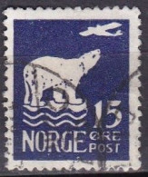 NO010D – NORVEGE - NORWAY – 1925 – ADMUNDSEN’S POLAR FLIGHT – SG # 171 USED 36 € - Oblitérés